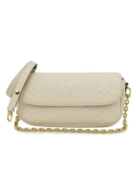 Louis Vuitton Handbags - Louis Vuitton Monogram Empreinte Wallet on Chain Ivory Cream 3way Shoulder